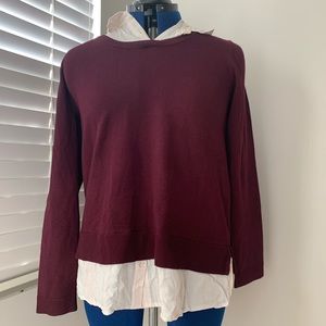 89th and Madison Sweater Top Blouse